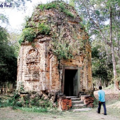 Sambor Prei Kuk Complex in Kampong Thom