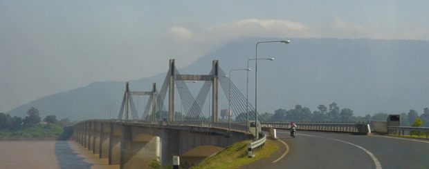 Pakse Bridge in Laos